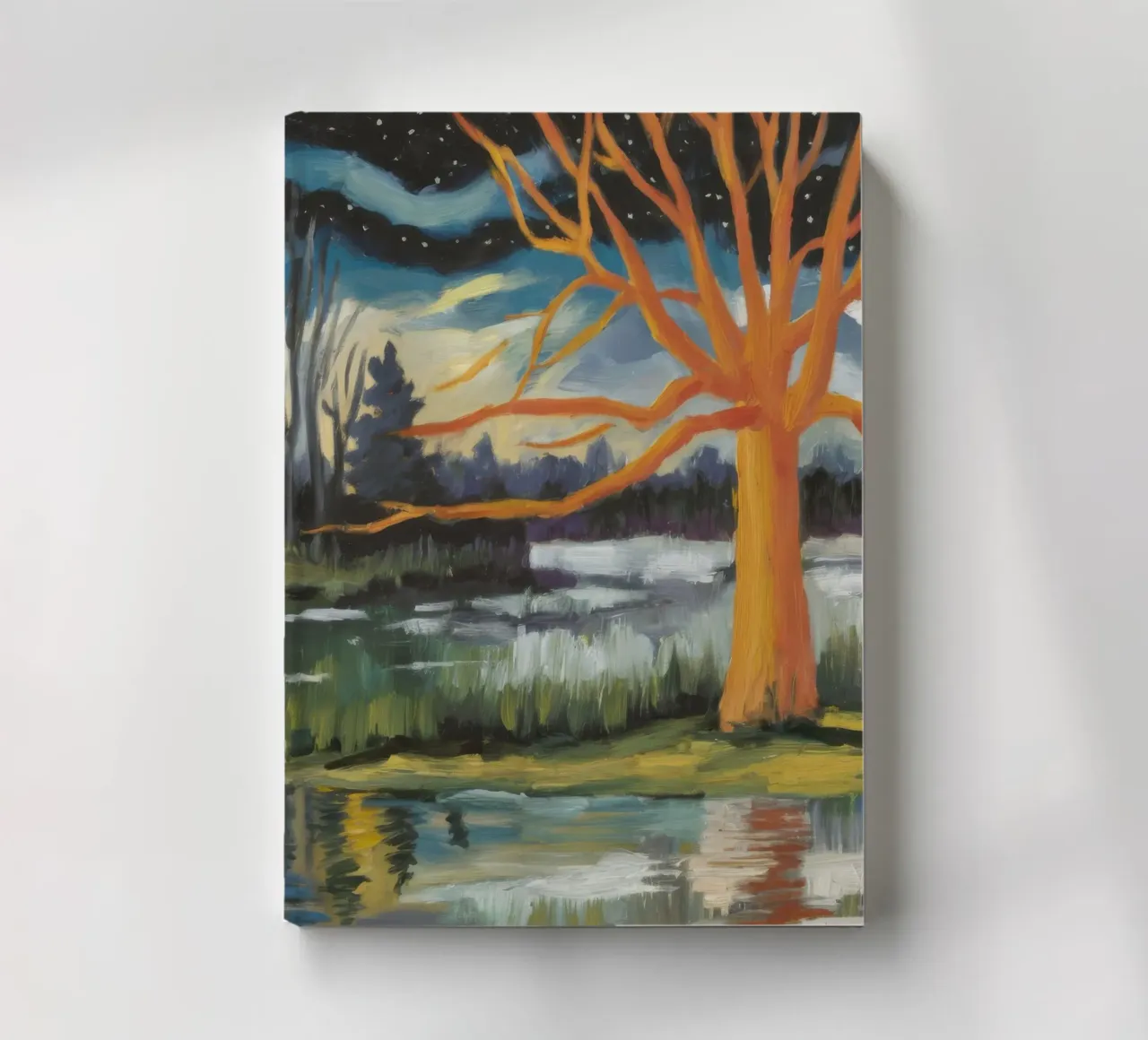 Golden Tree Echo notebook by Solestice Strokes