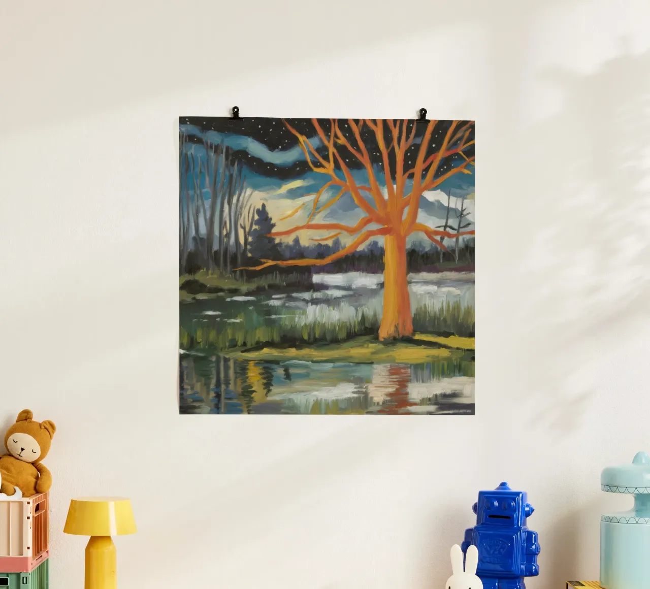 Golden Tree Echo Hahnemühle von Solestice Strokes