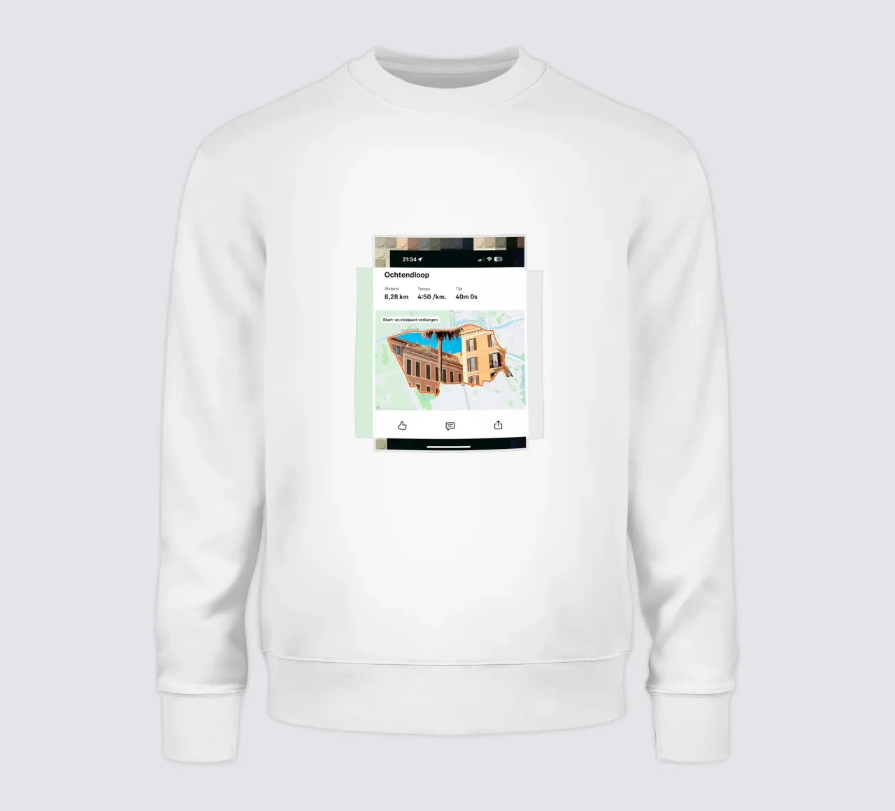 Strava felpa da fortrart