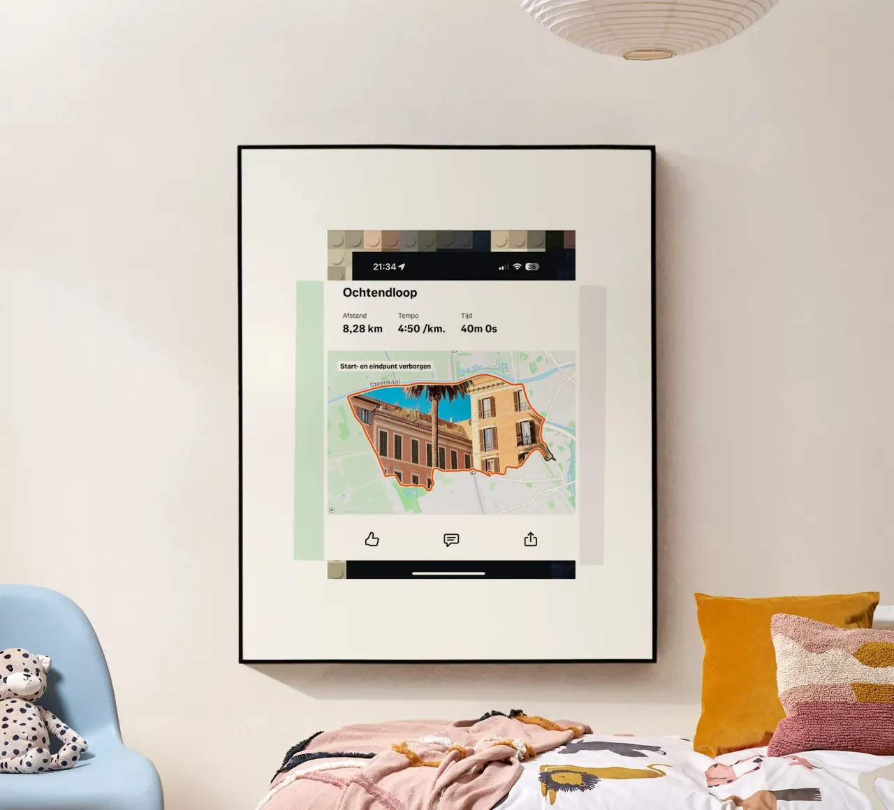 Strava plexiglass da fortrart