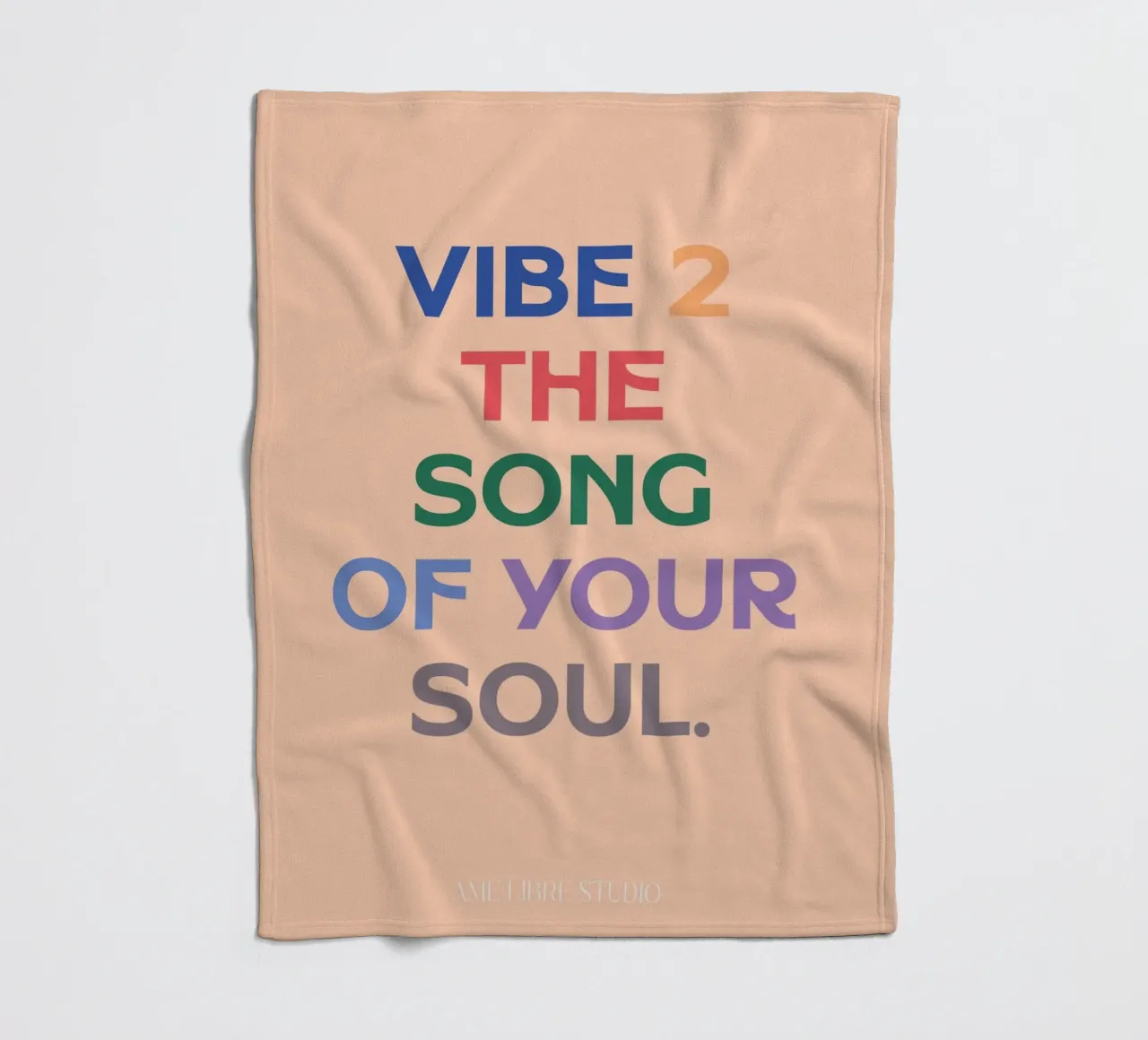 🐅🥕🥭 Fleecedecke von MENTHE SAUVAGE