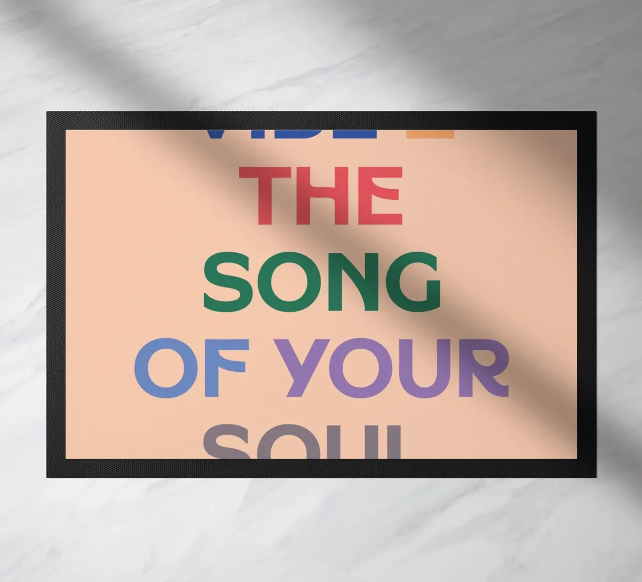 🐅🥕🥭 doormat by MENTHE SAUVAGE