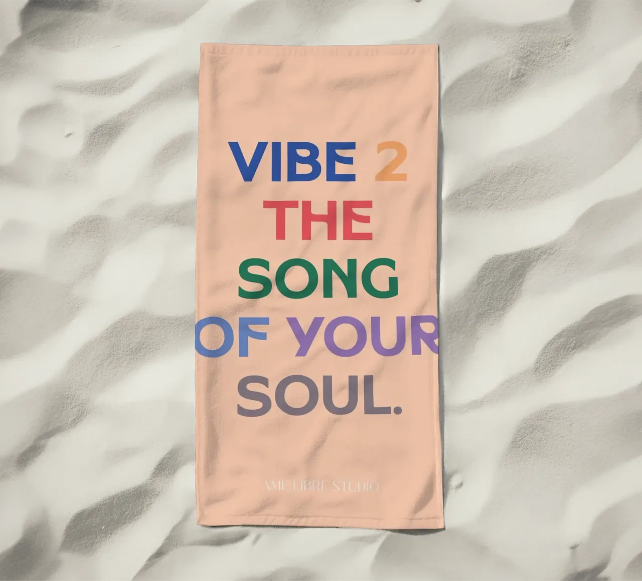 🐅🥕🥭 Strandtuch von MENTHE SAUVAGE