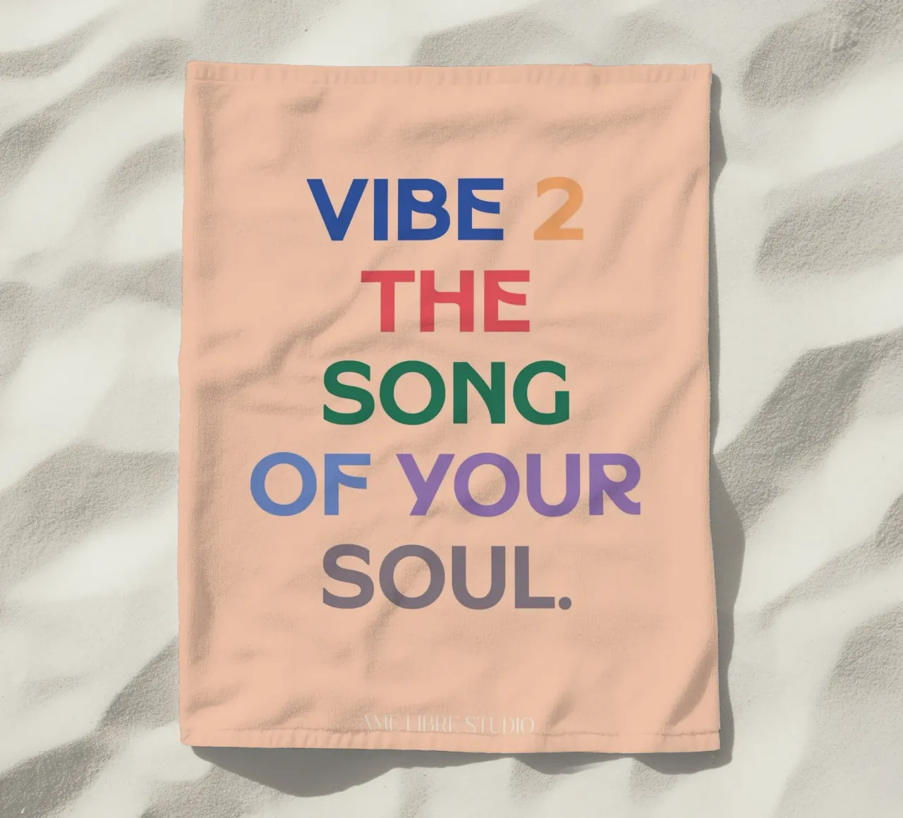 🐅🥕🥭 Strandtuch von MENTHE SAUVAGE