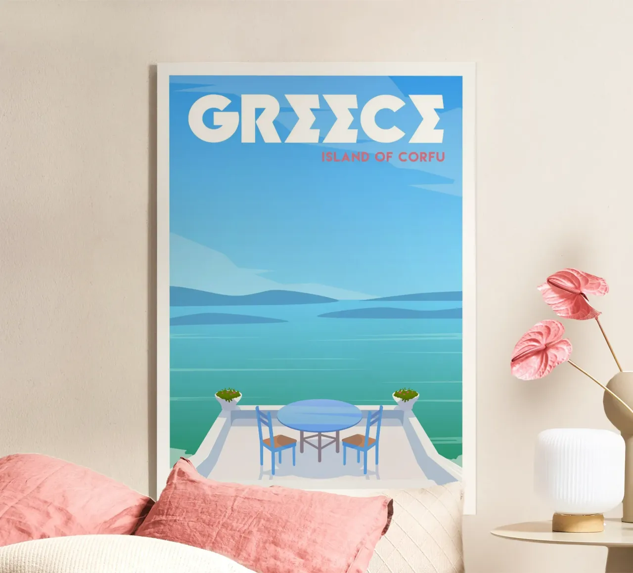Corfù, Grecia plexiglass da Wanderlust Vibes