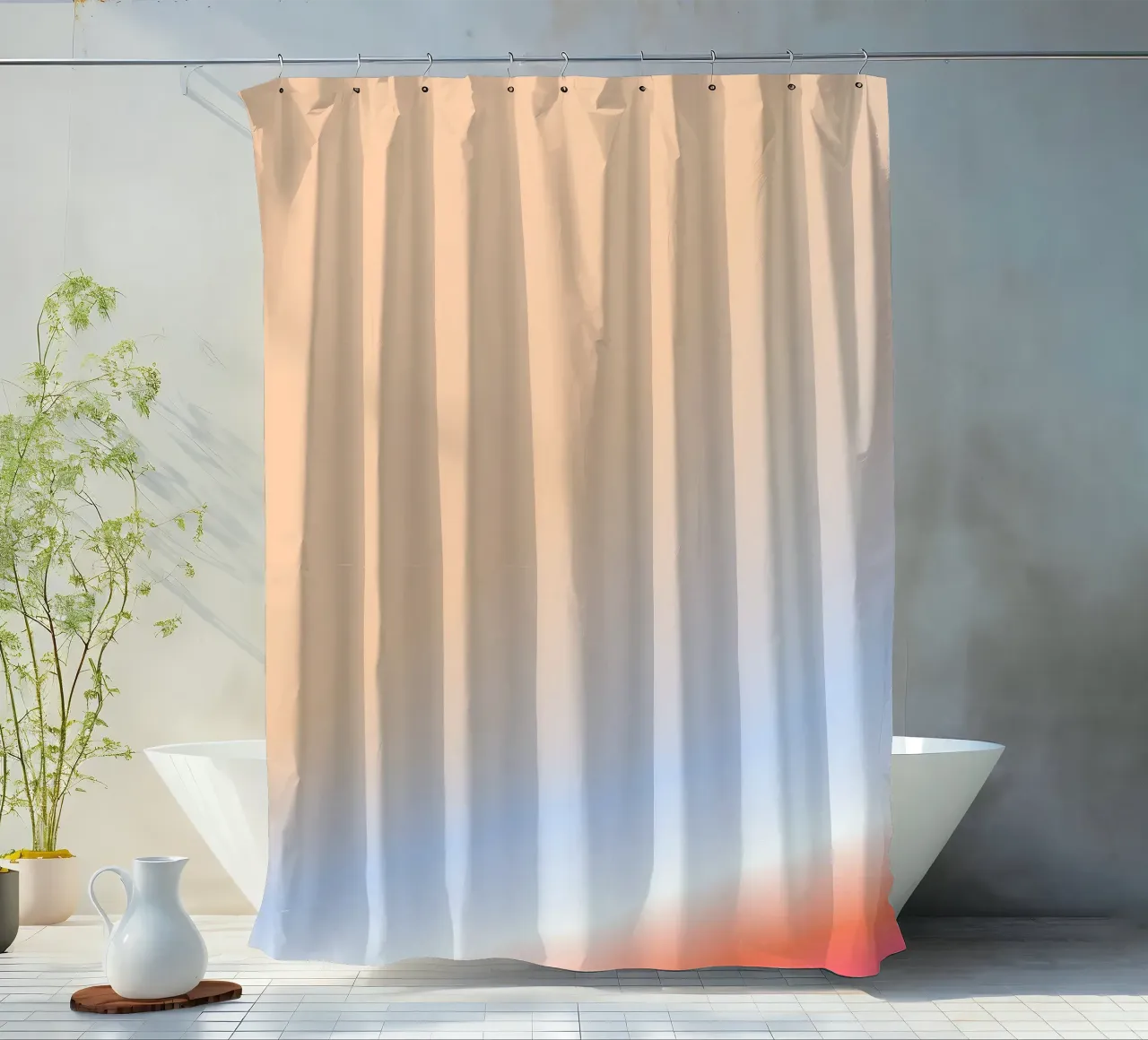PEARLS shower curtain by ÂME LIBRE STUDIO
