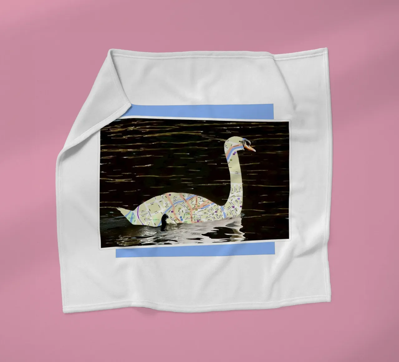 Swans of Bruges coperta in pile da fortrart
