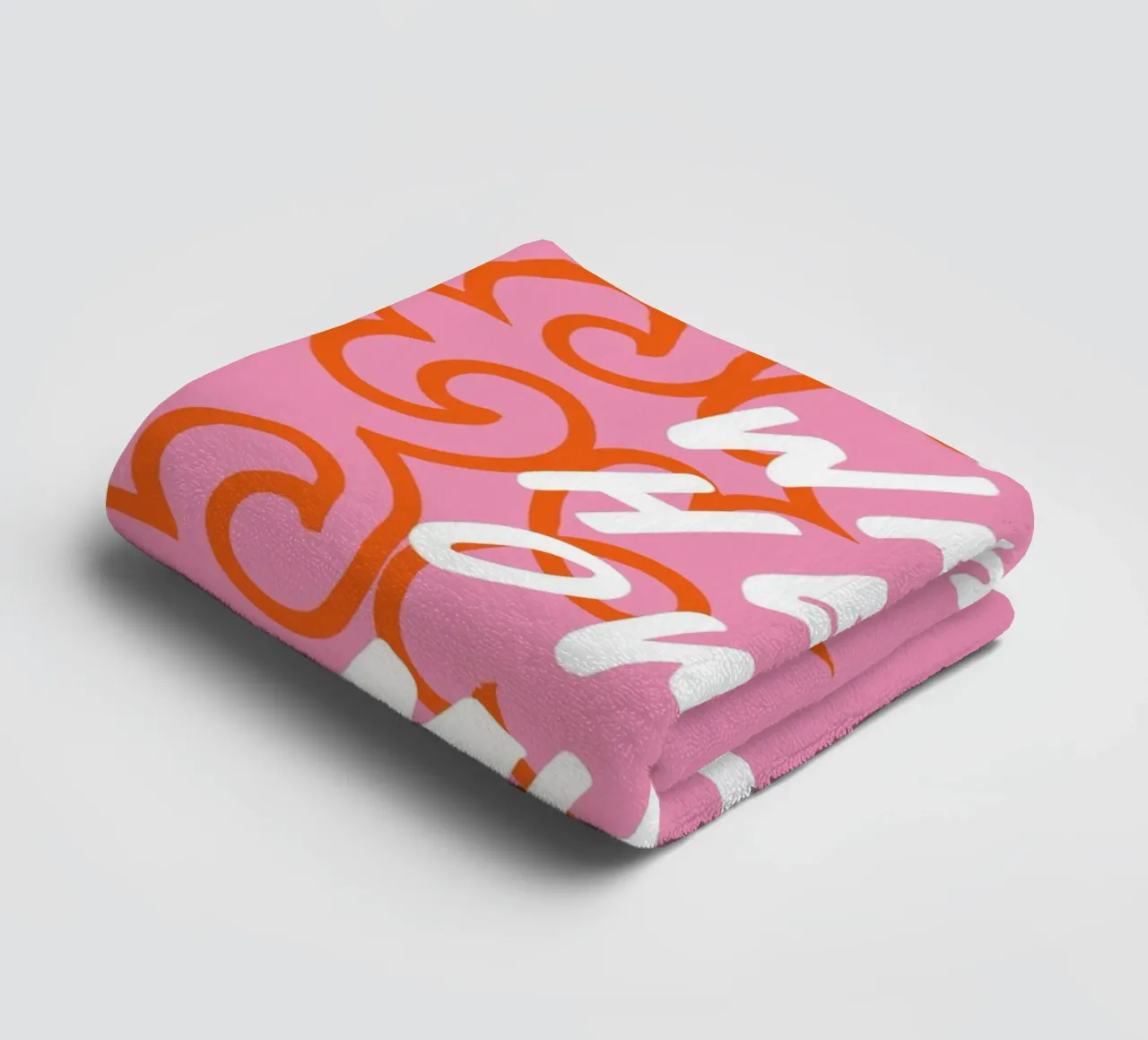 Her own Muse towel by Mariery Young