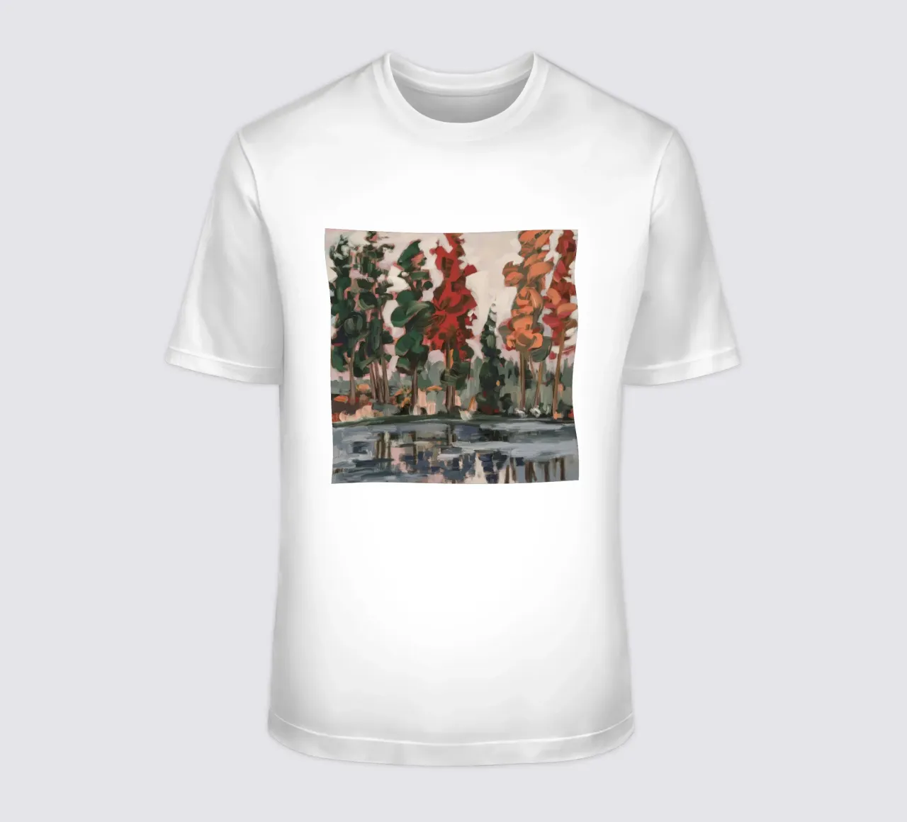 Raduno autunnale dello stagno t-shirt da Solestice Strokes