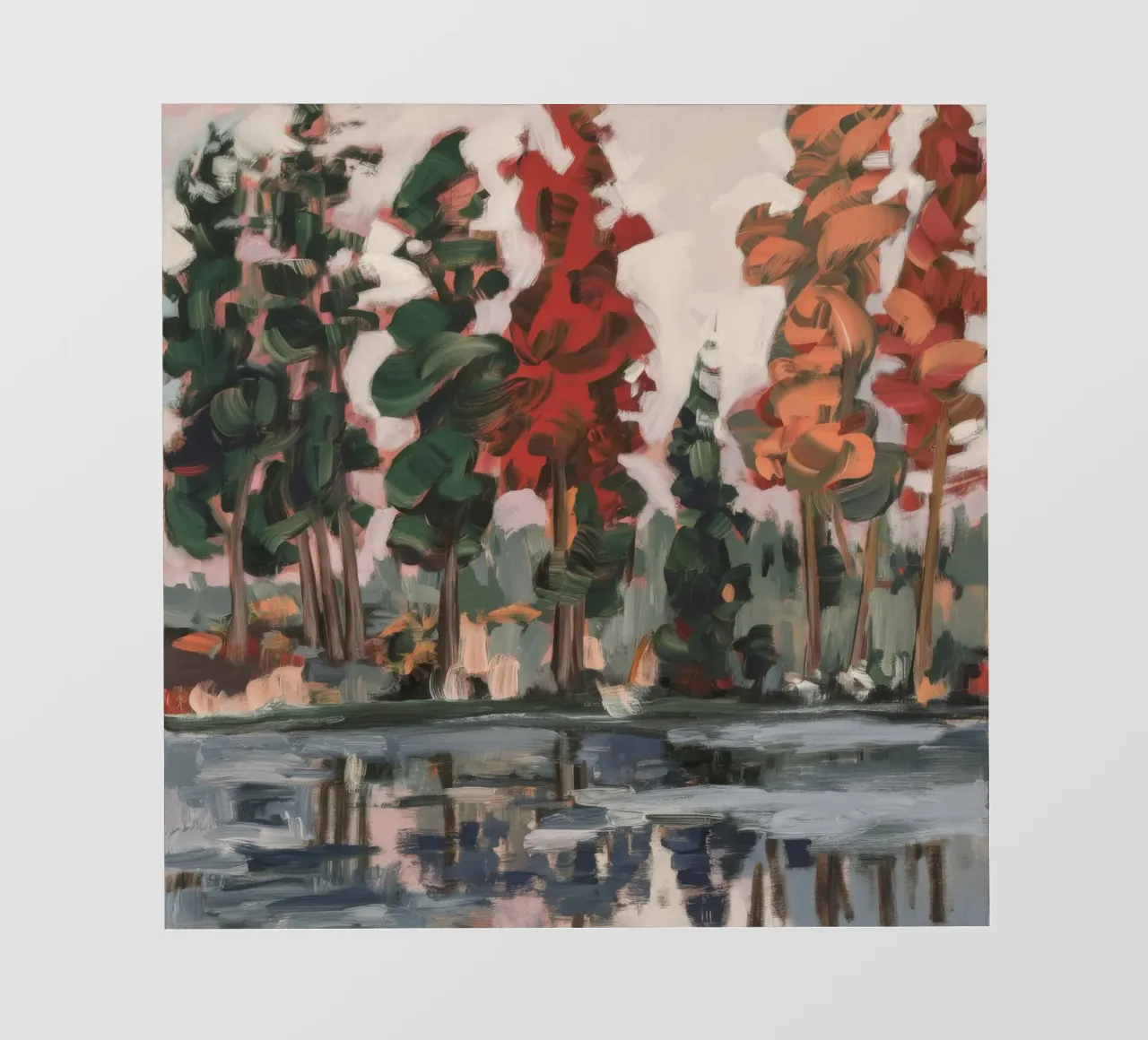 Raduno autunnale dello stagno telo in pvc da Solestice Strokes