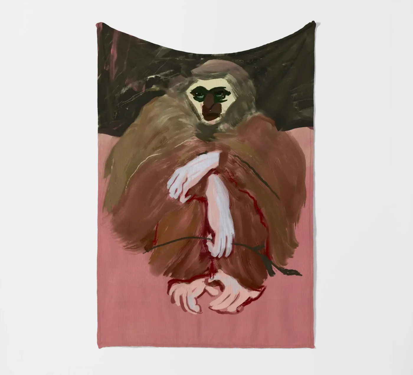 Zoo visit - Monkey Fleecedecke von Little Dean