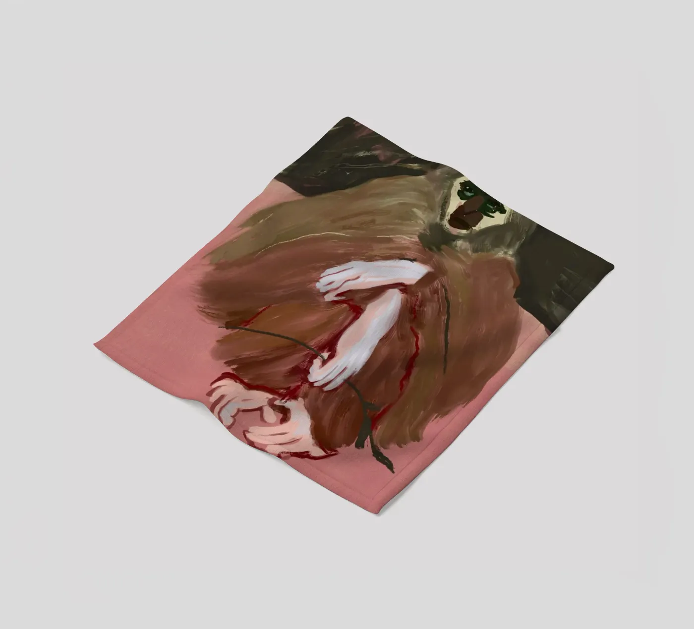 Zoo visit - Monkey Fleecedecke von Little Dean