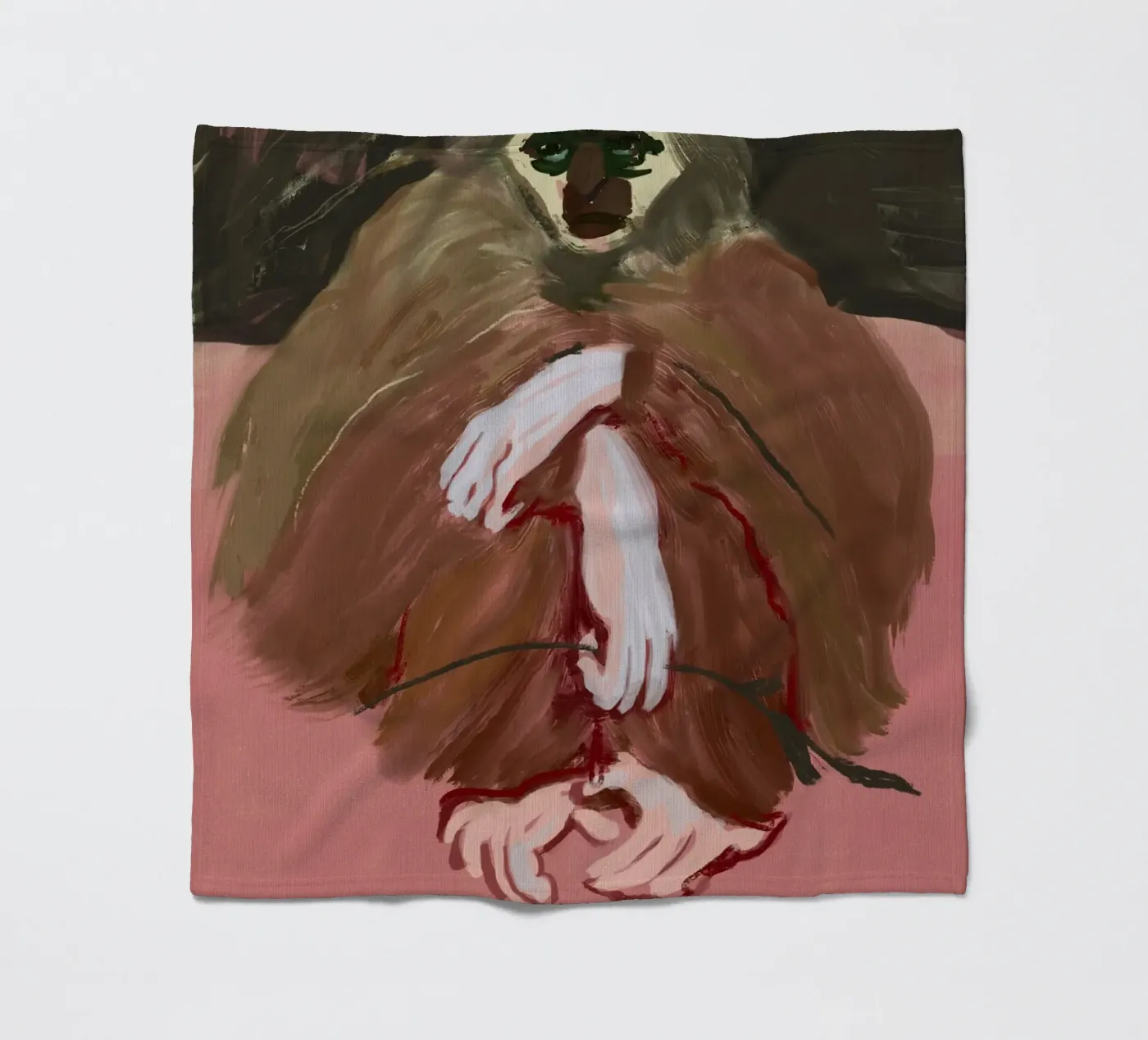 Zoo visit - Monkey Fleecedecke von Little Dean