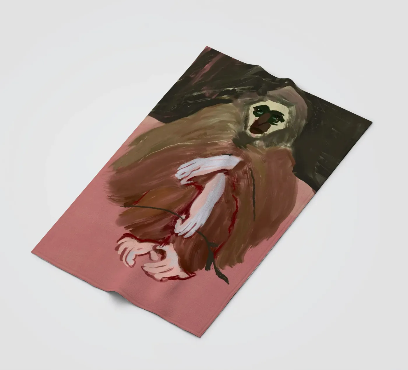 Zoo visit - Monkey Fleecedecke von Little Dean