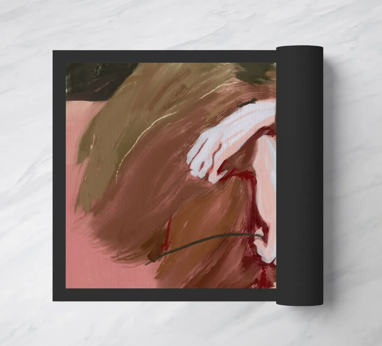 Zoo visit - Monkey doormat by Little Dean