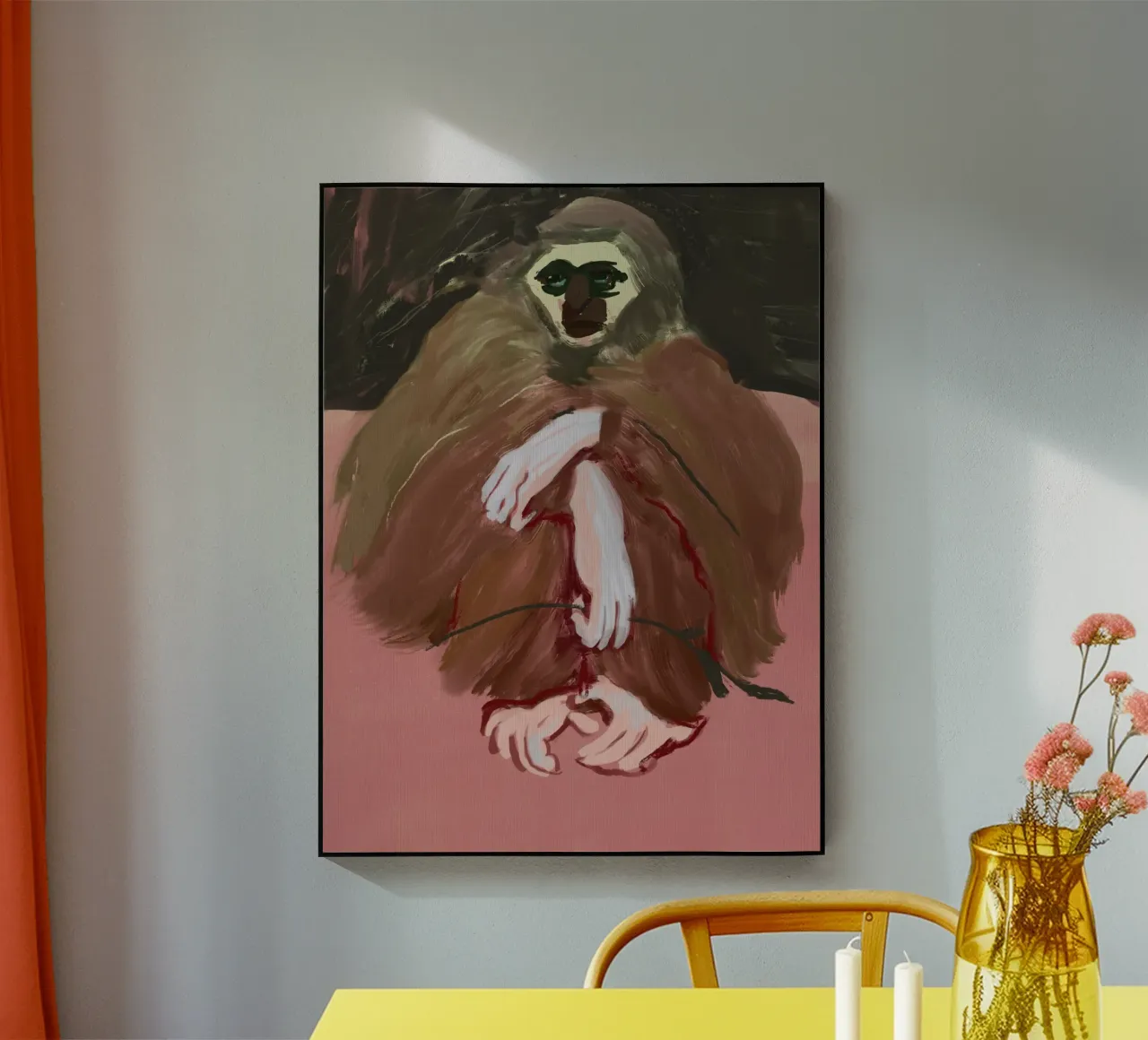 Zoo visit - Monkey acrylic glass by Little Dean