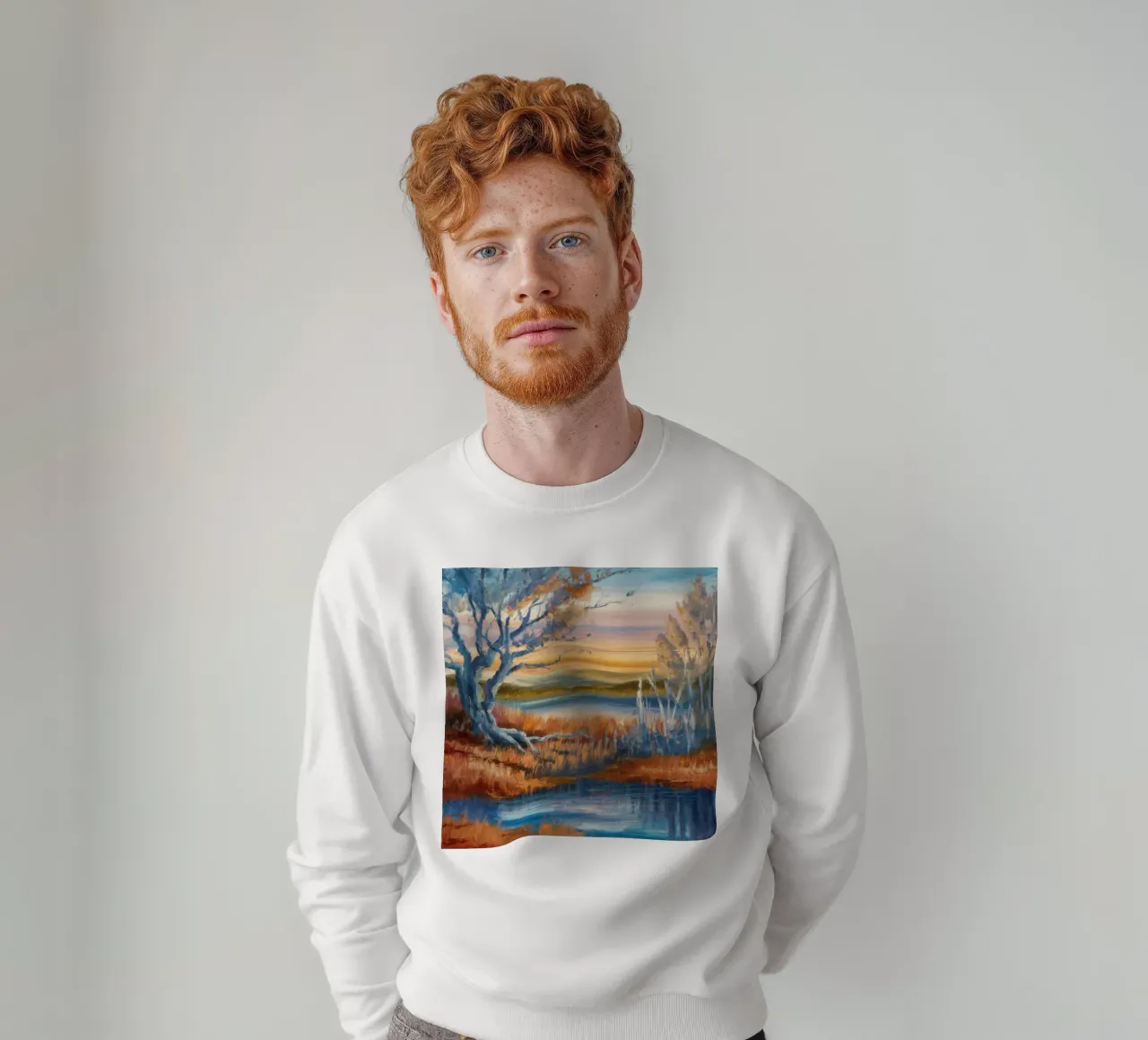 Ansa del fiume Twilight felpa da Solestice Strokes