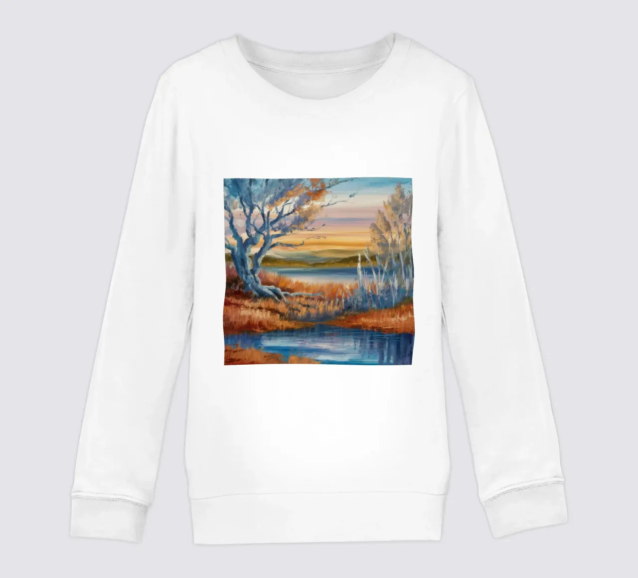 Ansa del fiume Twilight felpa bambino da Solestice Strokes