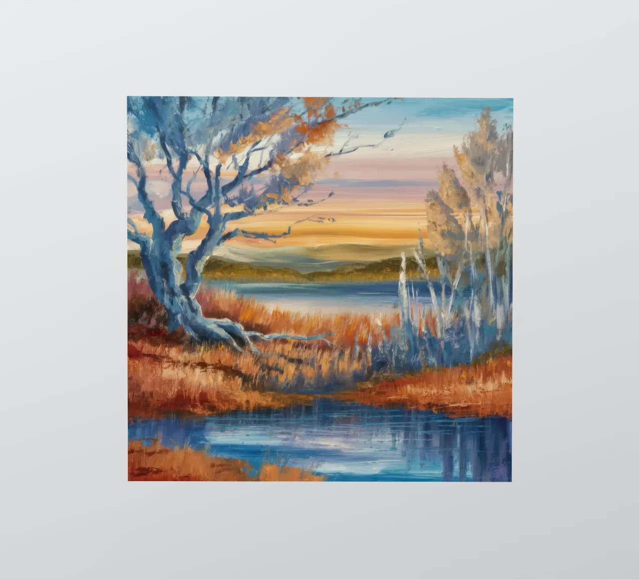 Ansa del fiume Twilight adesivo da Solestice Strokes