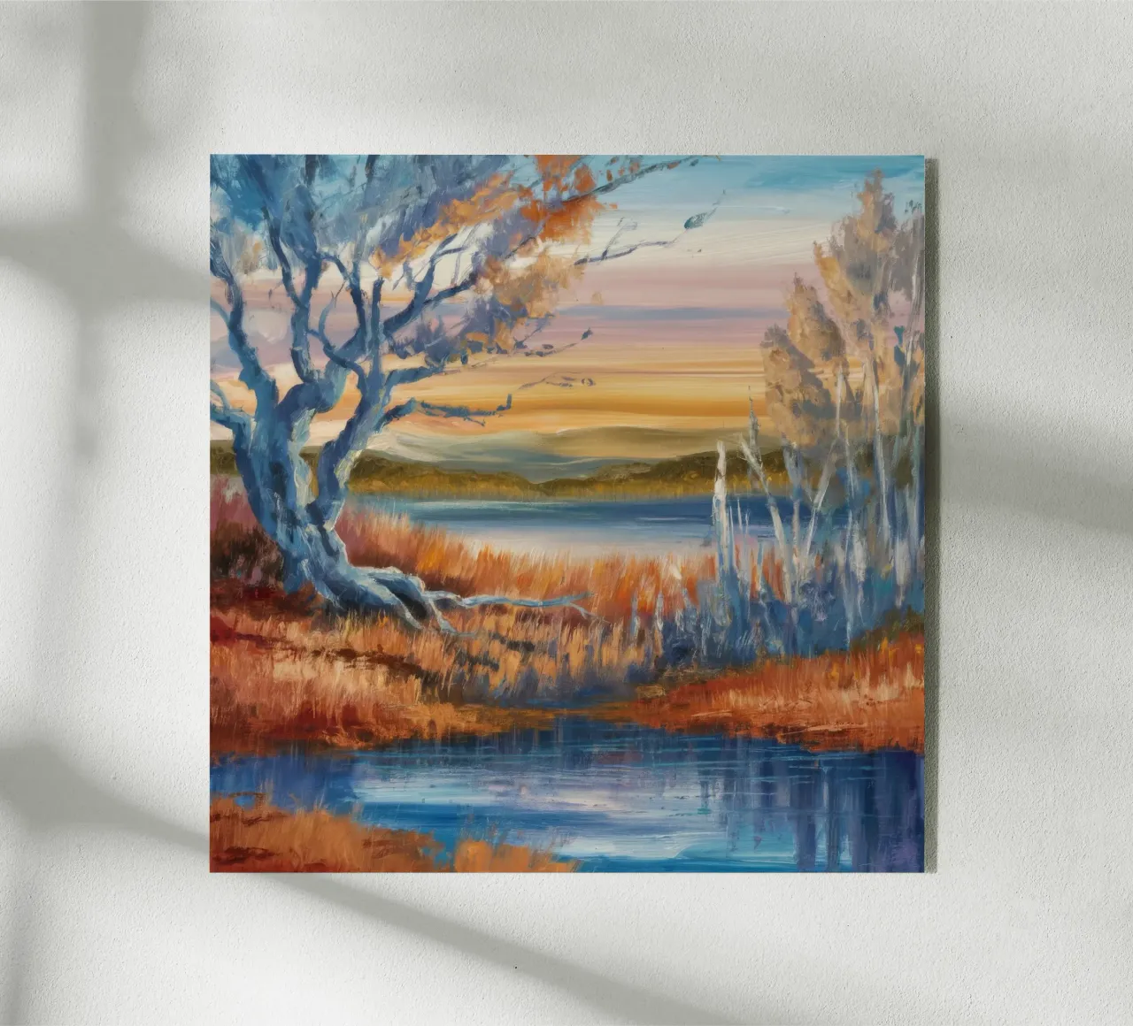 Ansa del fiume Twilight plexiglass da Solestice Strokes