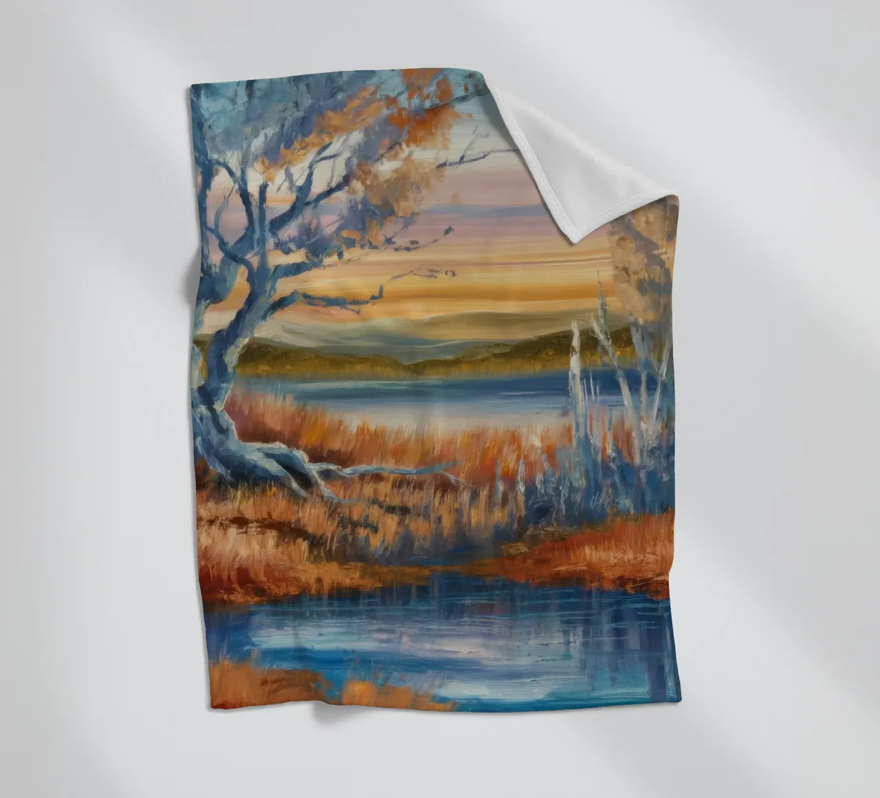 Ansa del fiume Twilight coperta in pile da Solestice Strokes