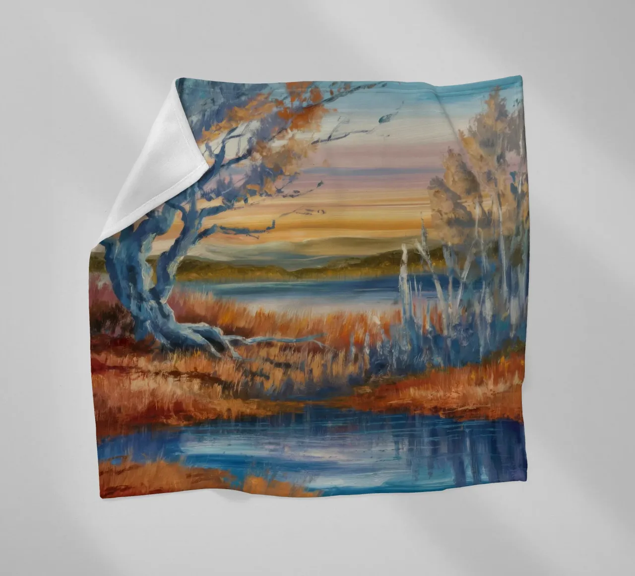 Ansa del fiume Twilight coperta in pile da Solestice Strokes