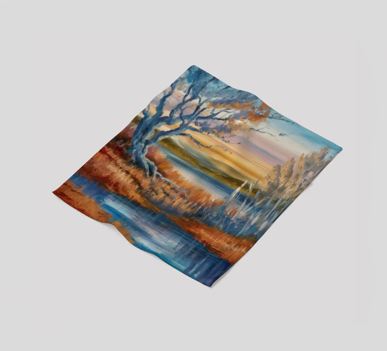 Ansa del fiume Twilight coperta in pile da Solestice Strokes