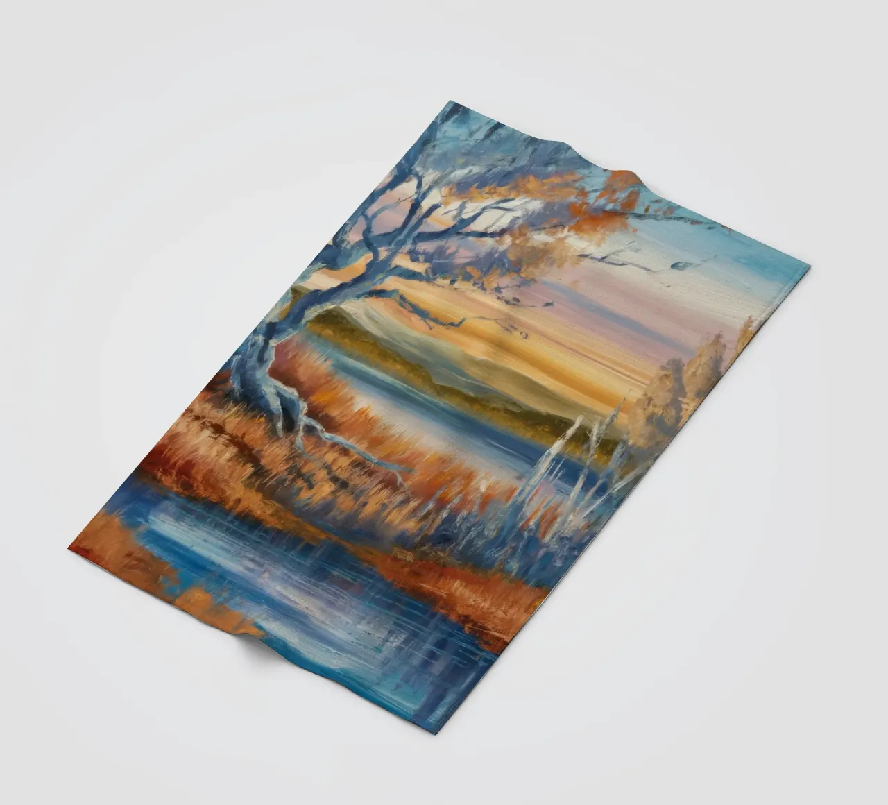 Ansa del fiume Twilight coperta in pile da Solestice Strokes