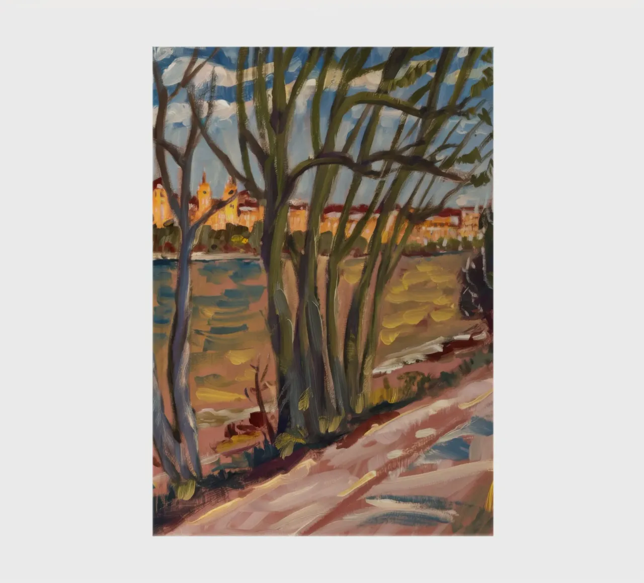 Path To Warmth notebook by Solestice Strokes