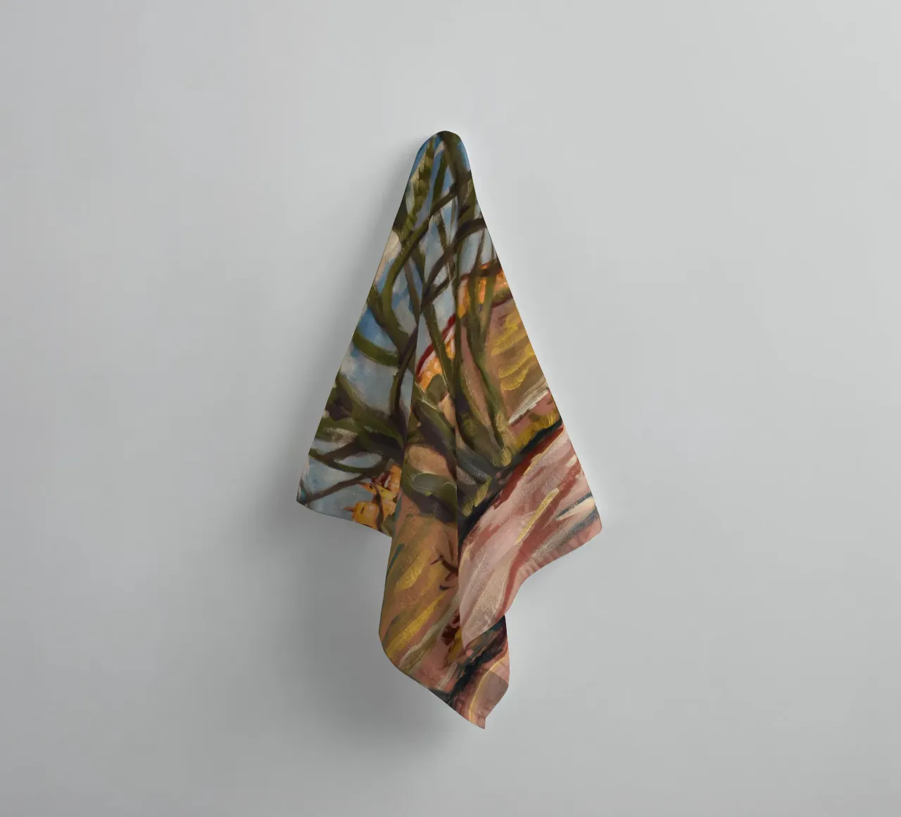 Path To Warmth towel by Solestice Strokes