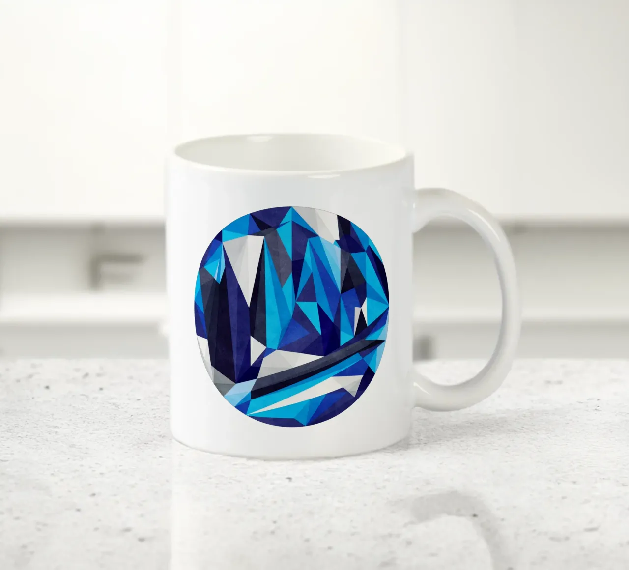 Blue Something tazza in ceramica da Circle Love