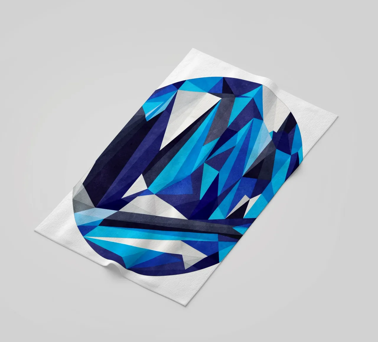 Blue Something telo mare da Poetry Geometry