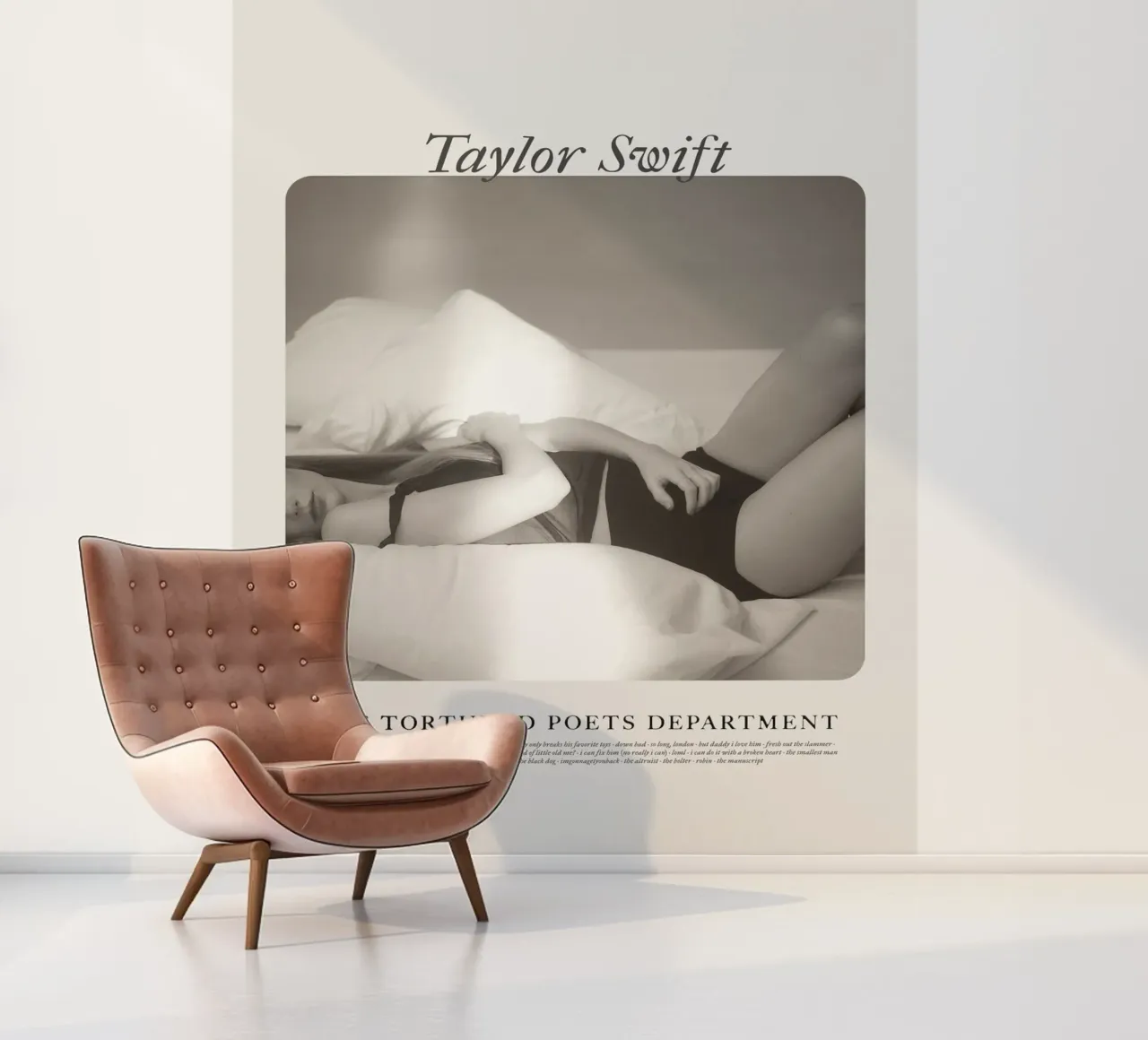 Poets Department fotobehang van Attaboy Dsgn