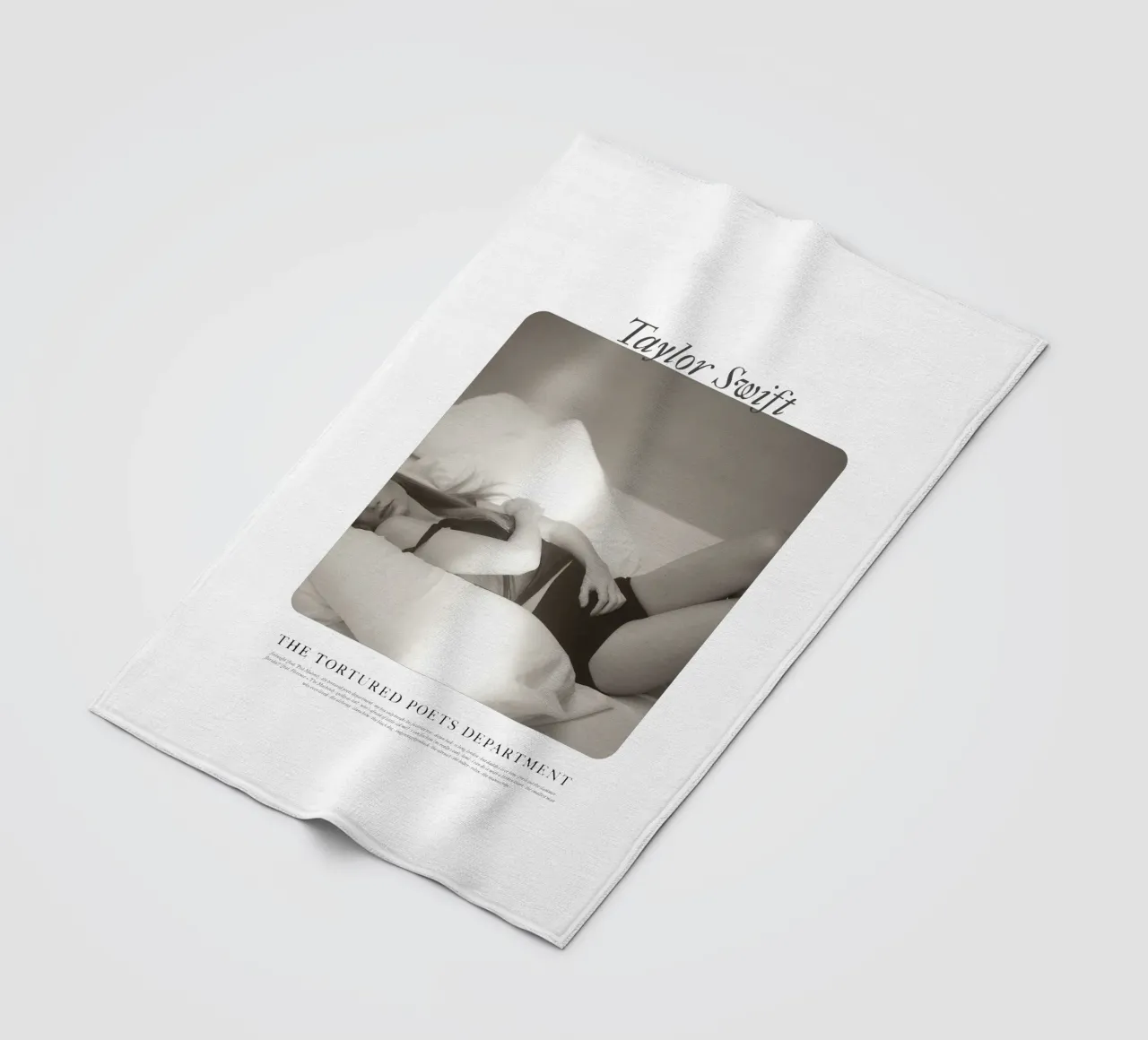 Poets Department coperta in pile da Attaboy Dsgn