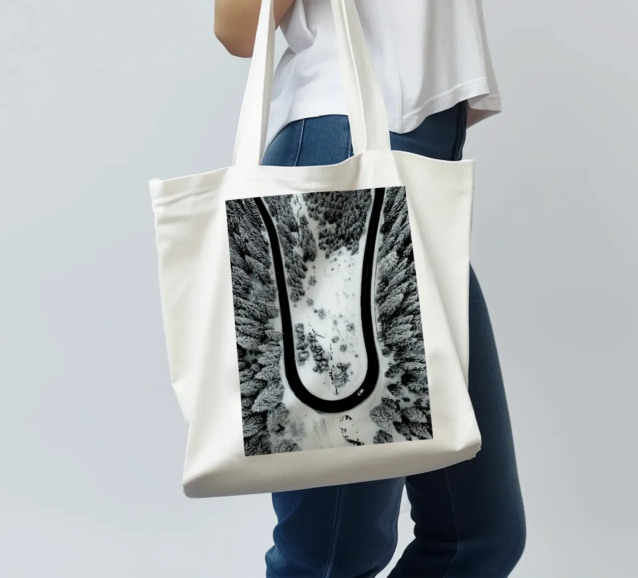 Looping Back borsa in juta da METROPOLIS