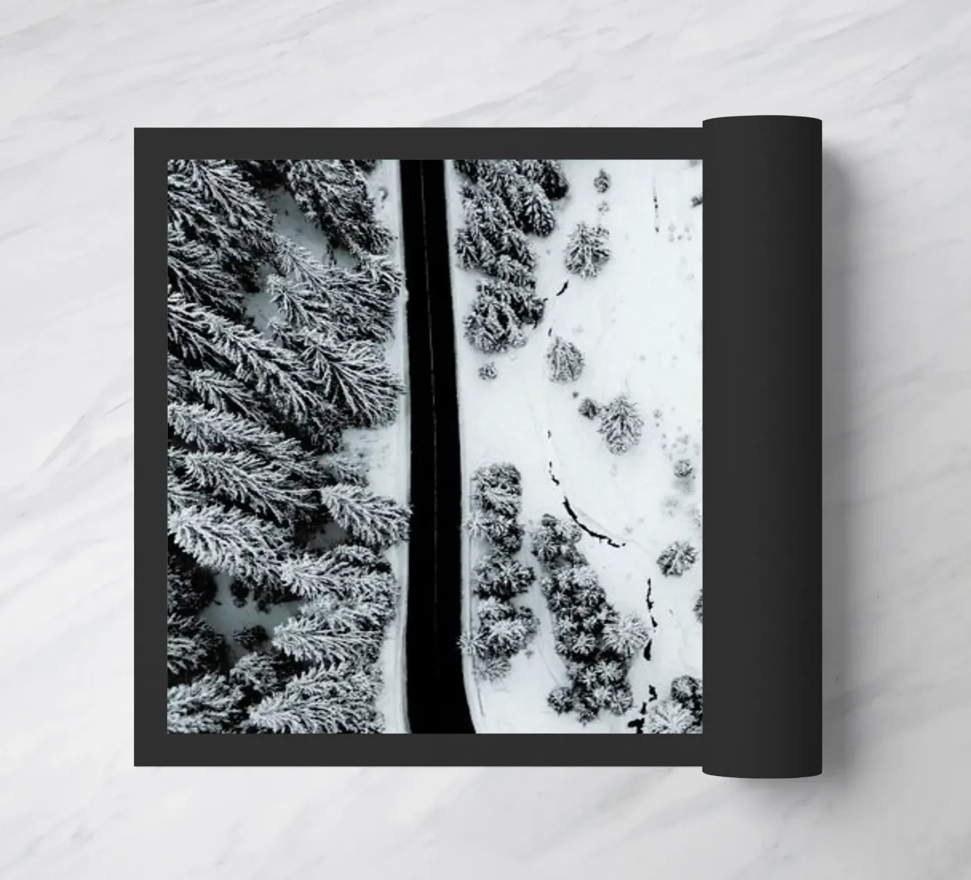 Looping Back doormat by METROPOLIS