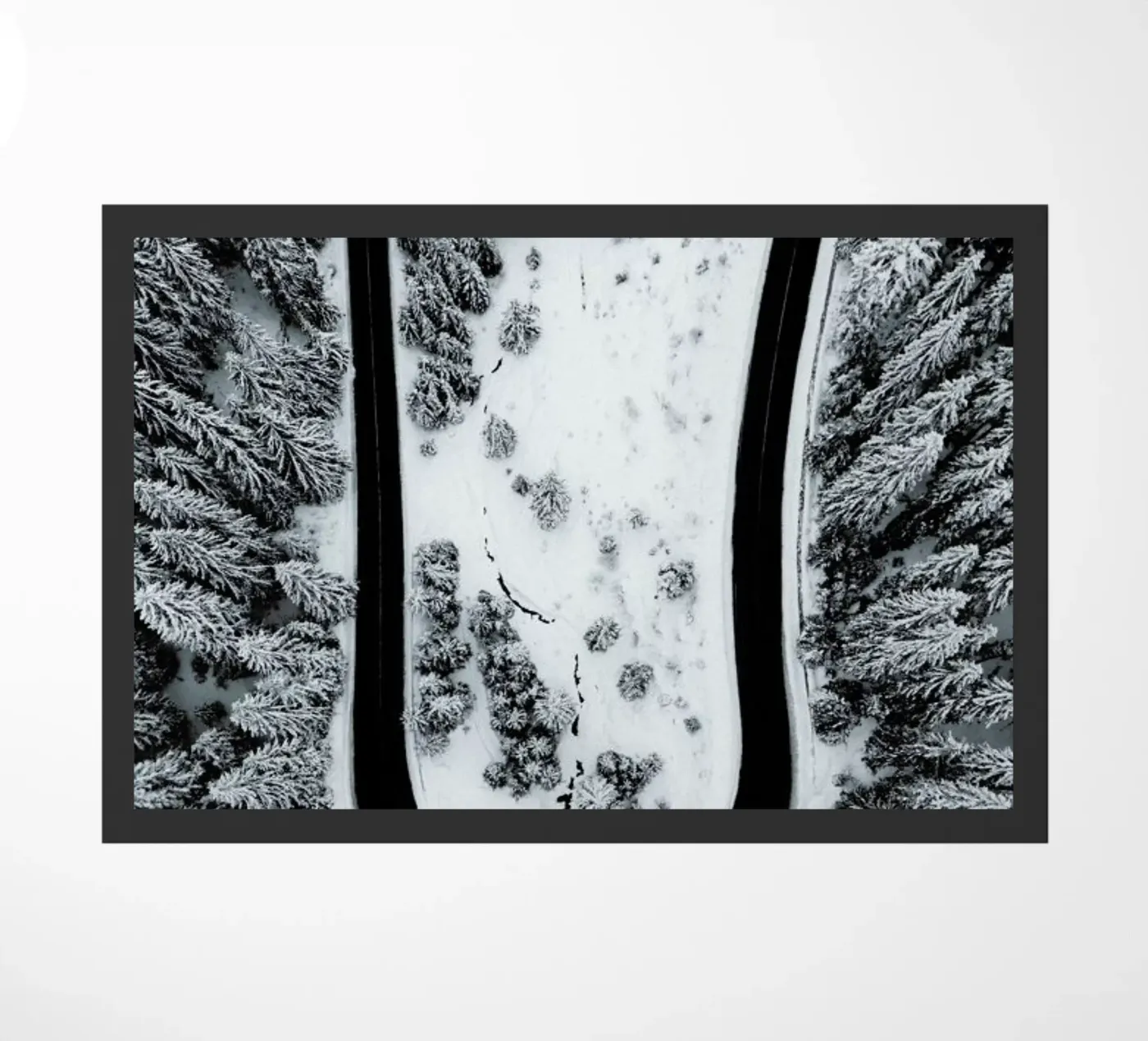 Looping Back doormat by METROPOLIS