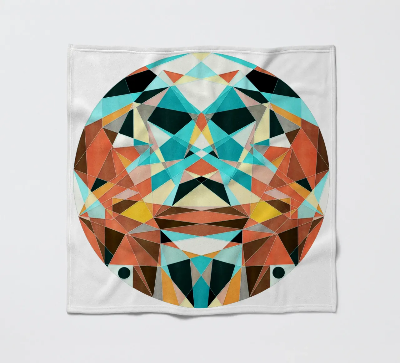 Optimisme fleecedeken van Poetry Geometry