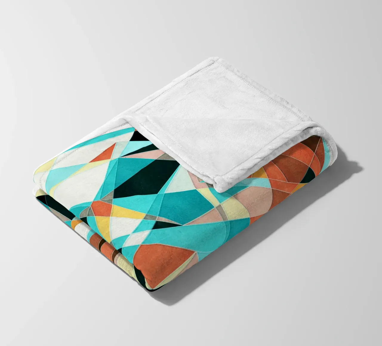 Optimisme fleecedeken van Poetry Geometry