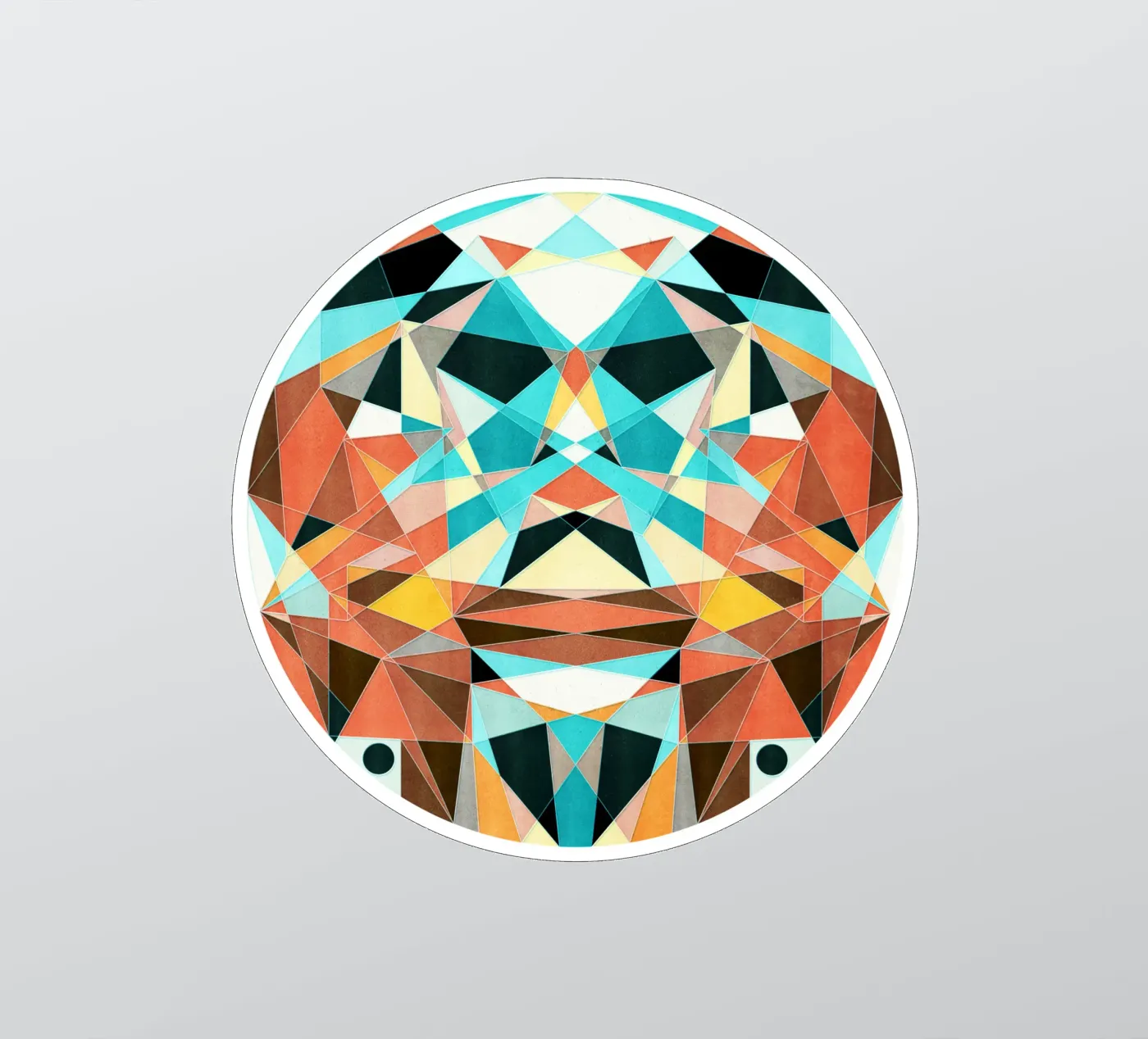Optimisme sticker van Lines Inside