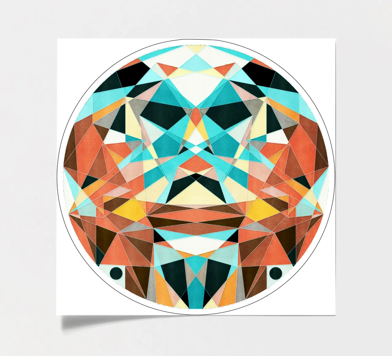 Optimism sticker sheet by Poetry Geometry