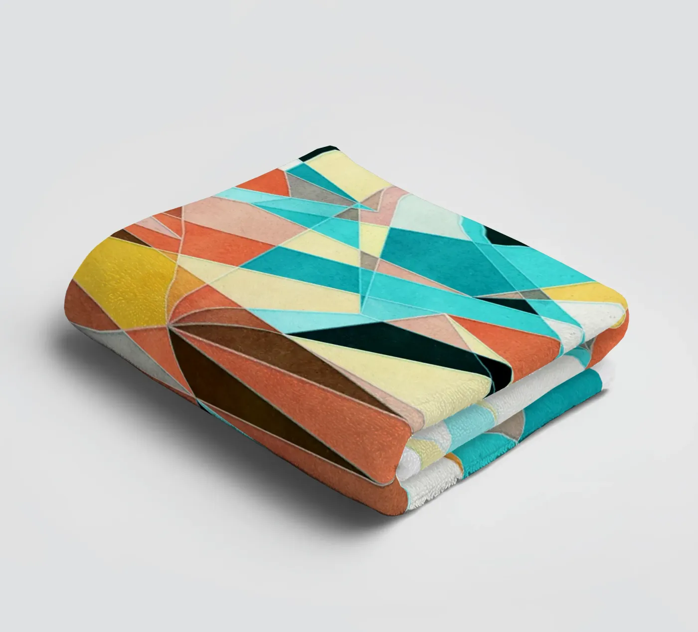 Optimisme badhanddoek van Abstract Joy