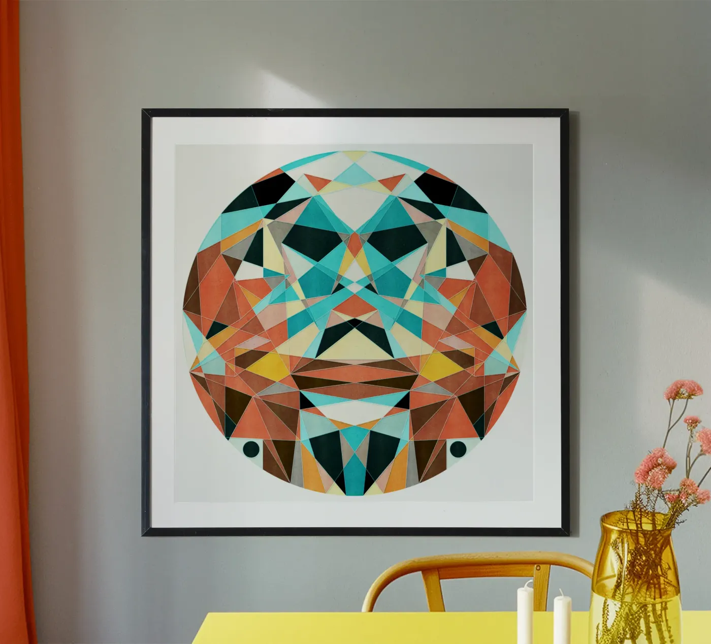 Optimism poster by Lines Inside