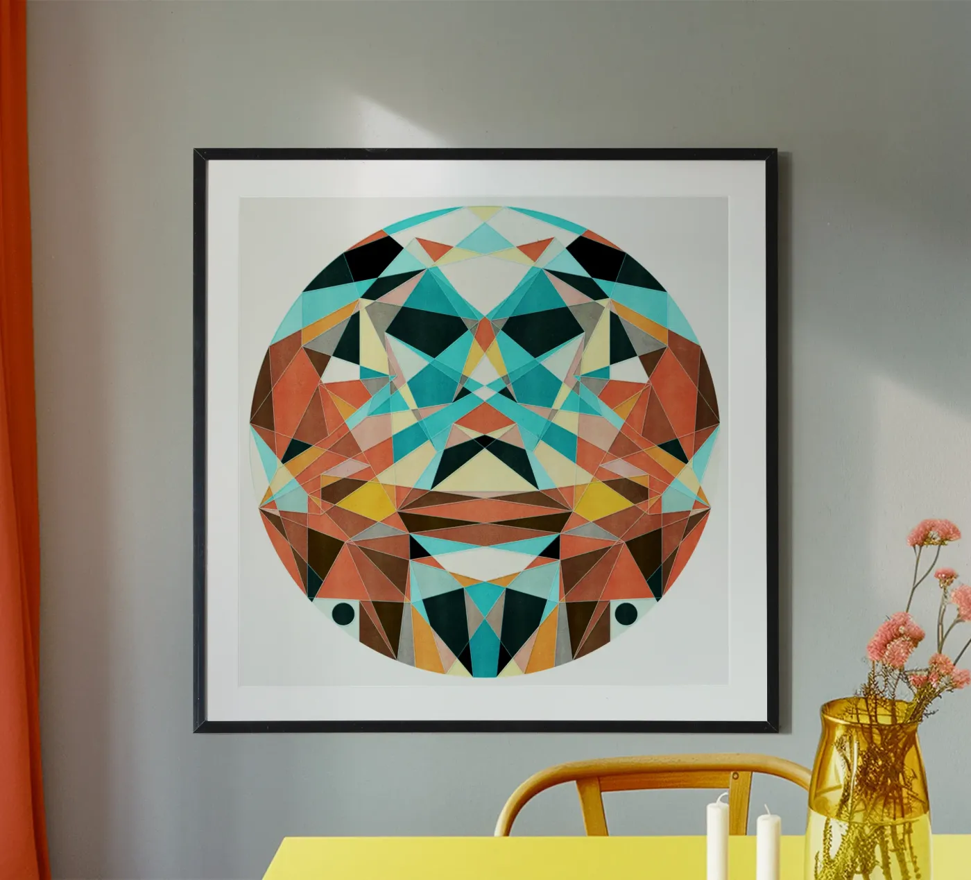 Optimisme poster van Abstract Joy