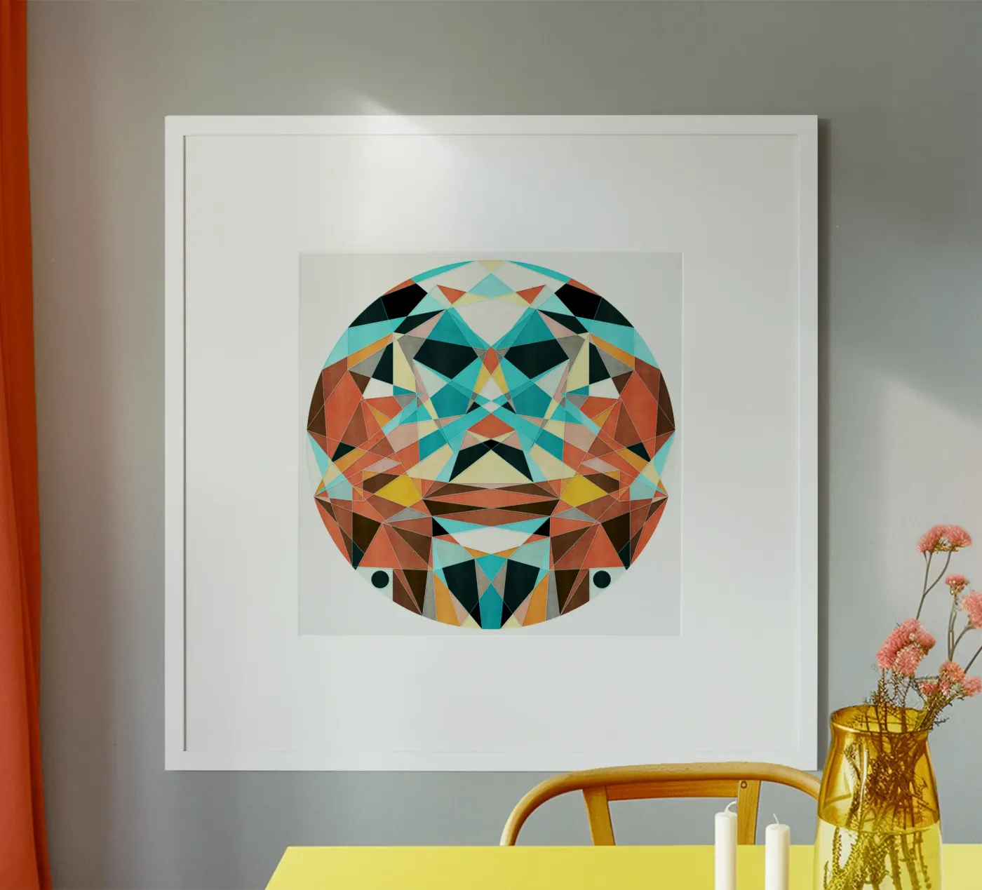 Optimisme poster van Abstract Joy