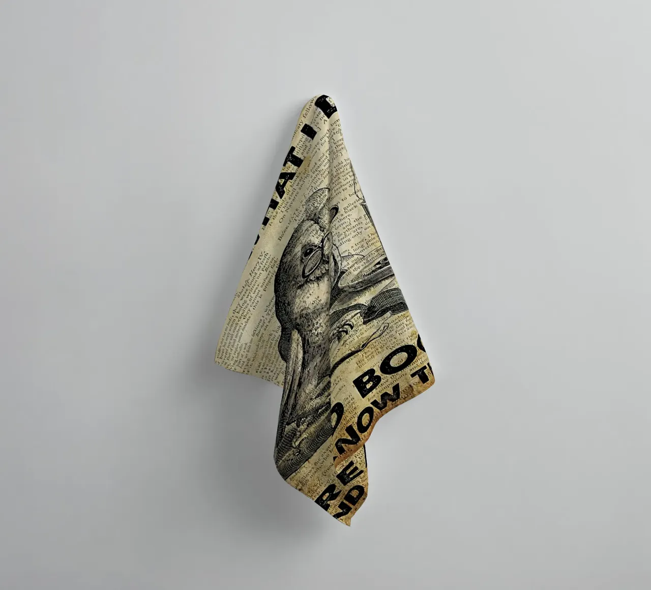 Owl That's What I Do I Read Books And I Know Things towel by Aaronshop