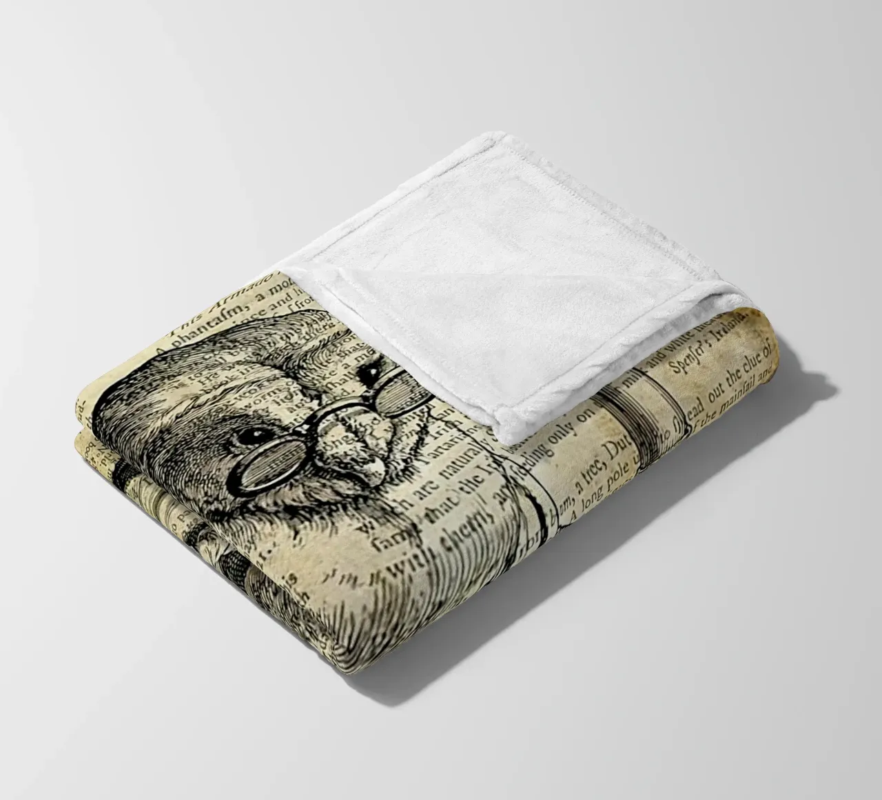 Owl That's What I Do I Read Books And I Know Things Fleecedecke von Aaronshop