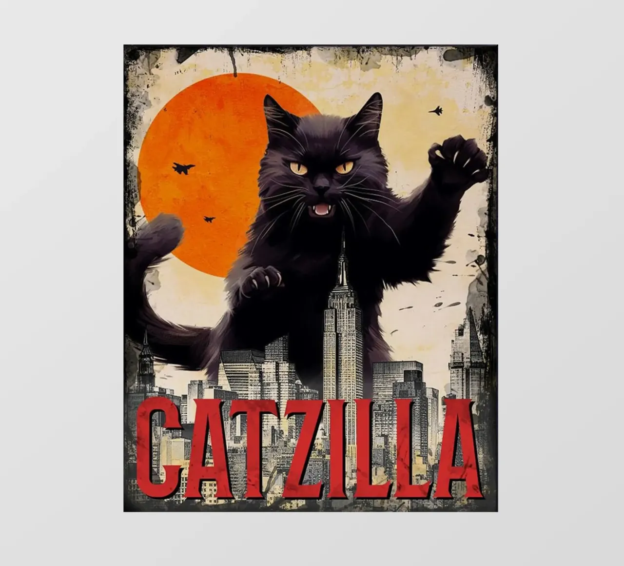 Il Catzilla telo in pvc da Betty Shops