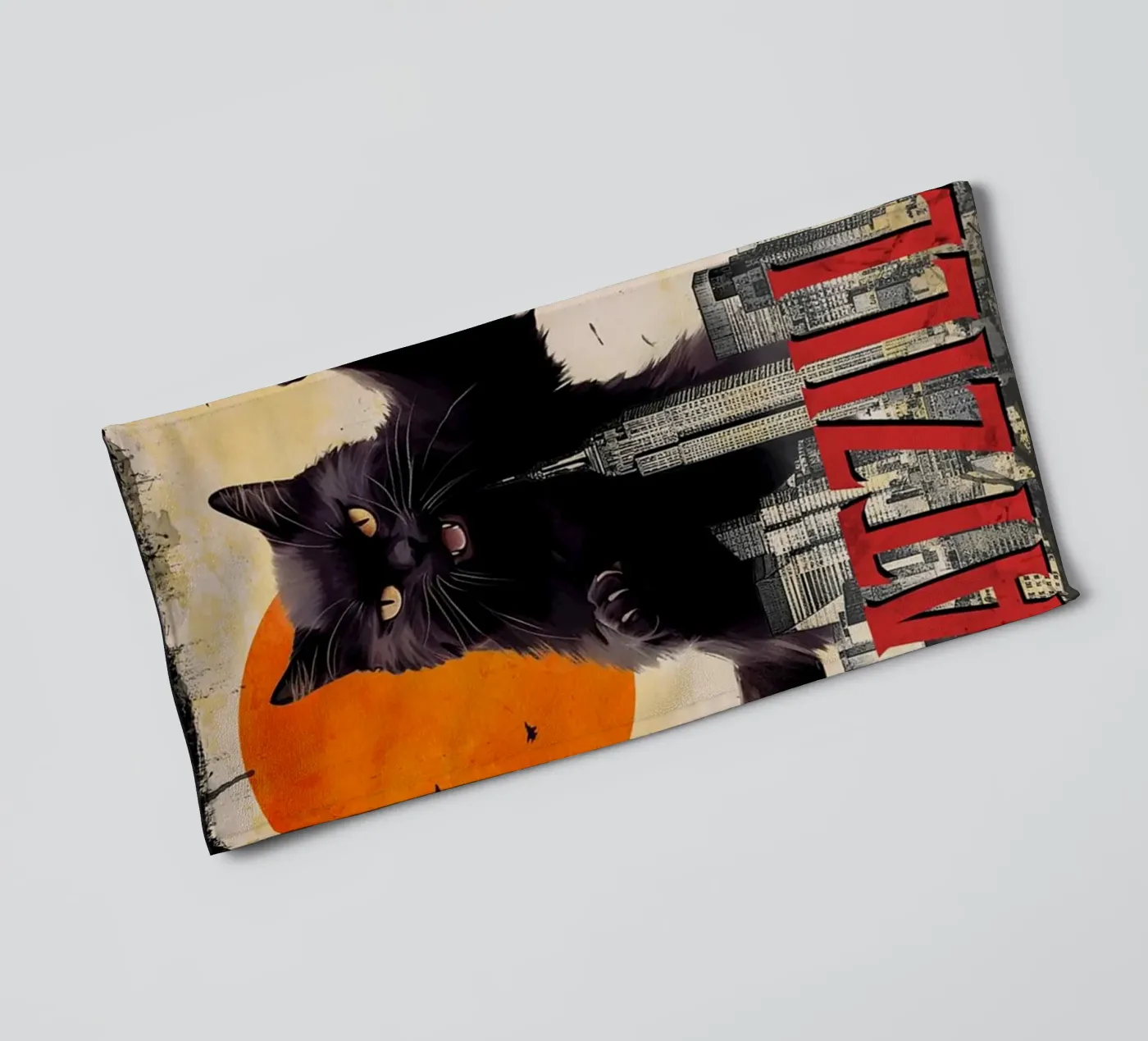 Der Catzilla Handtuch von Betty Shops