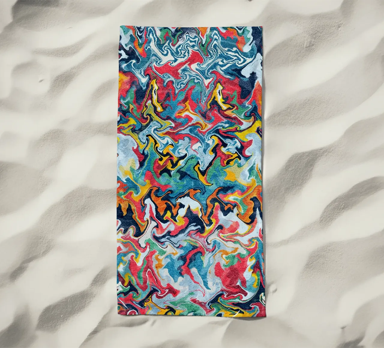 The Wave beach towel by lovely lines